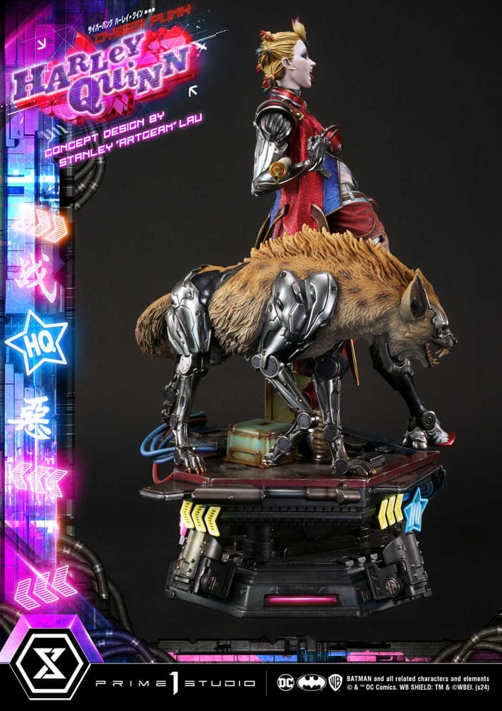 Batman Ultimate Premium Masterline Series Statue Cyberpunk Harley Quinn 60 cm - Preorder - ETA: 20.07.2026