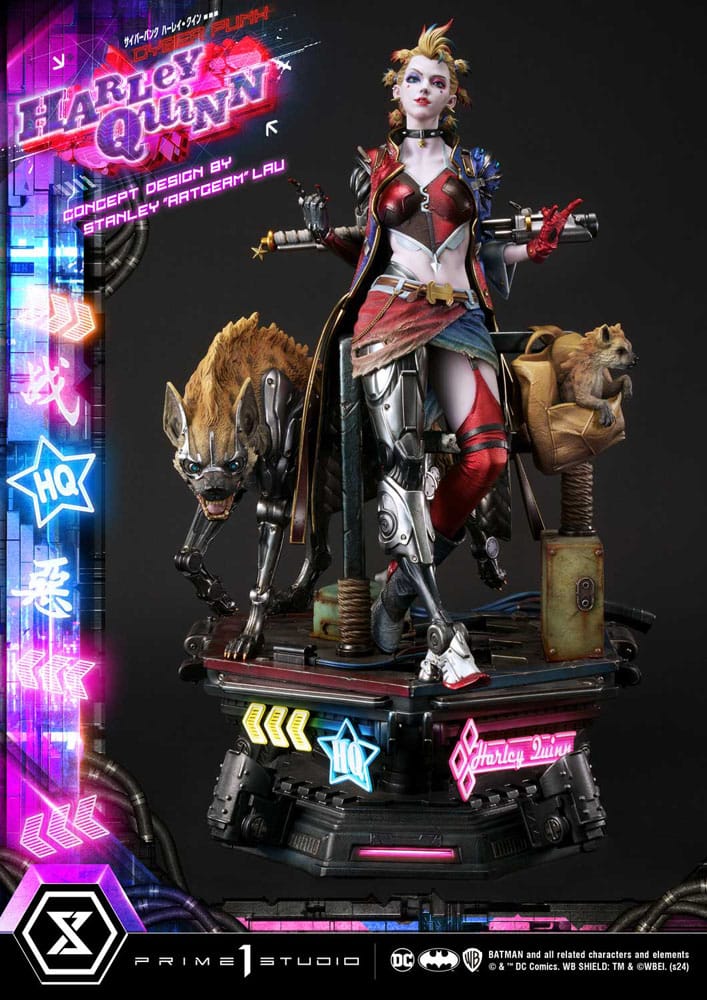 Batman Ultimate Premium Masterline Series Statue Cyberpunk Harley Quinn 60 cm - Preorder - ETA: 20.07.2026