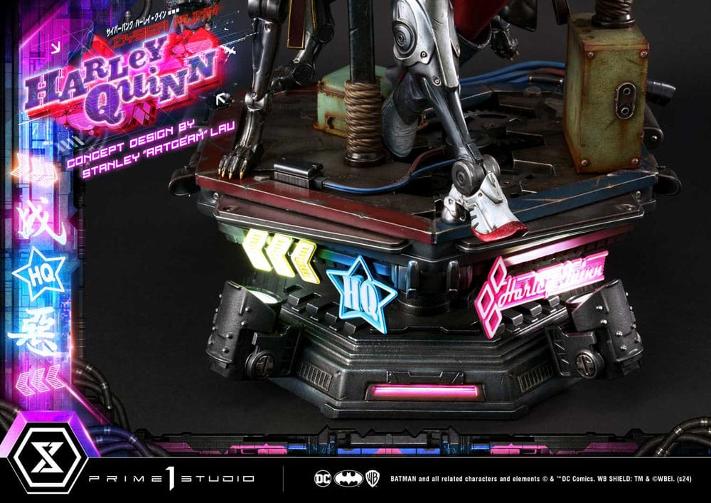 Batman Ultimate Premium Masterline Series Statue Cyberpunk Harley Quinn 60 cm - Preorder - ETA: 20.07.2026