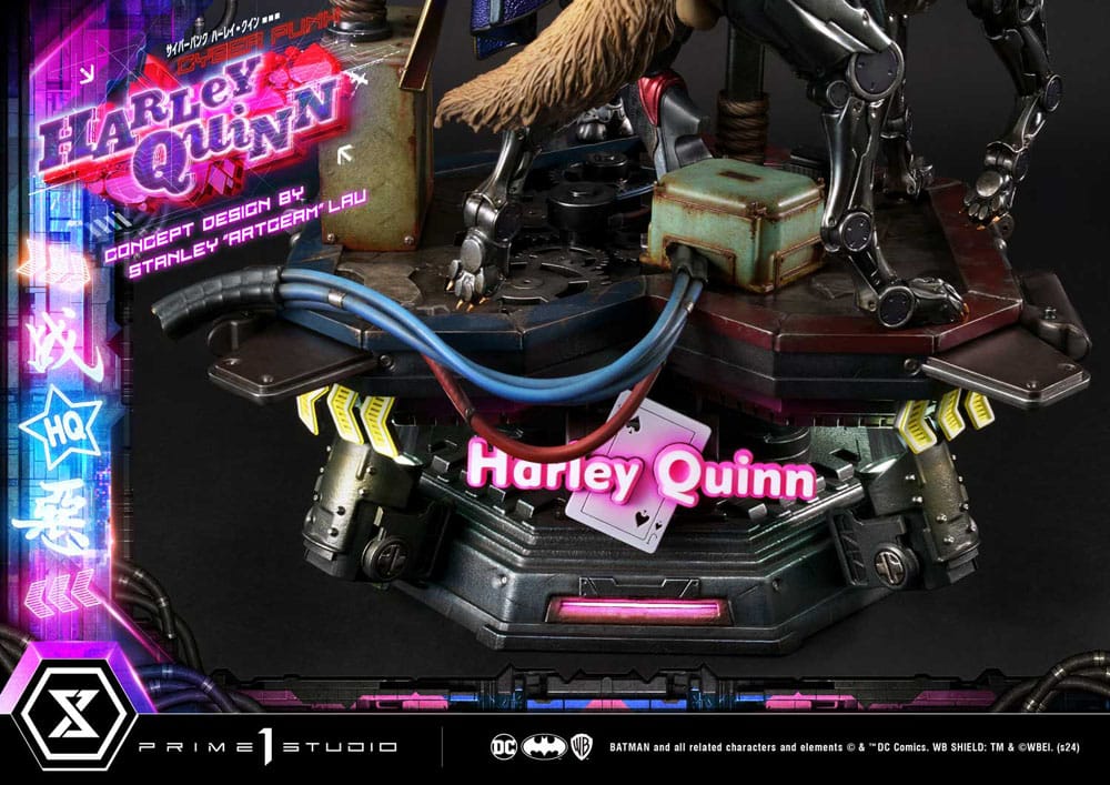 Batman Ultimate Premium Masterline Series Statue Cyberpunk Harley Quinn 60 cm - Preorder - ETA: 20.07.2026