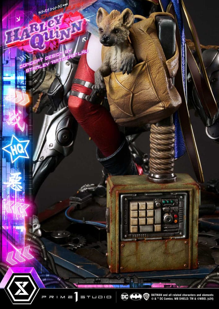 Batman Ultimate Premium Masterline Series Statue Cyberpunk Harley Quinn 60 cm - Preorder - ETA: 20.07.2026
