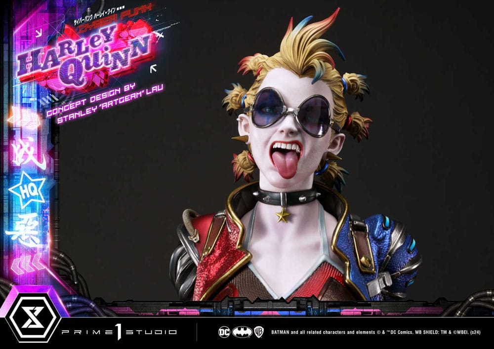 Batman Ultimate Premium Masterline Series Statue Cyberpunk Harley Quinn 60 cm - Preorder - ETA: 20.07.2026