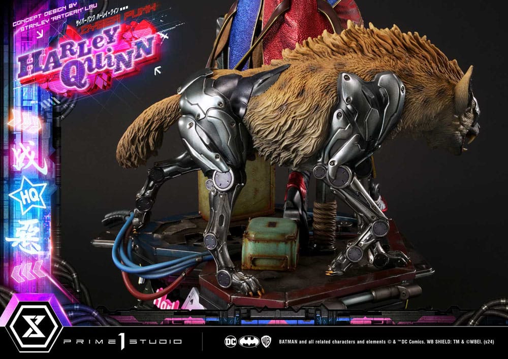 Batman Ultimate Premium Masterline Series Statue Cyberpunk Harley Quinn 60 cm - Preorder - ETA: 20.07.2026