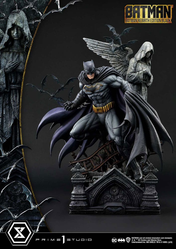 Batman Ultimate Premium Masterline Series Statue 1/4 Batman Rebirth Edition Black 71 cm - Preorder - ETA: Ende 03.2026