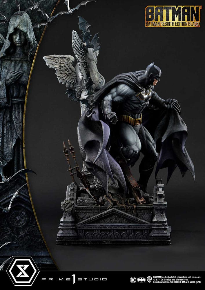 Batman Ultimate Premium Masterline Series Statue 1/4 Batman Rebirth Edition Black 71 cm - Preorder - ETA: Ende 03.2026