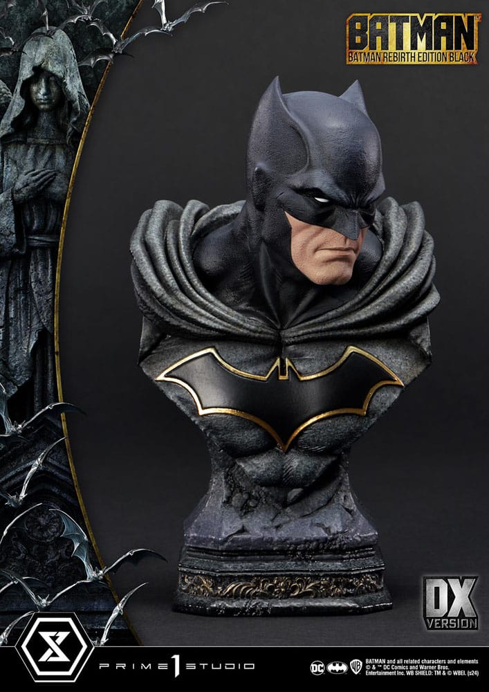 Batman Ultimate Premium Masterline Series Statue 1/4 Batman Rebirth Edition Black Deluxe Version 71 cm - Preorder - ETA: Ende 03.2026