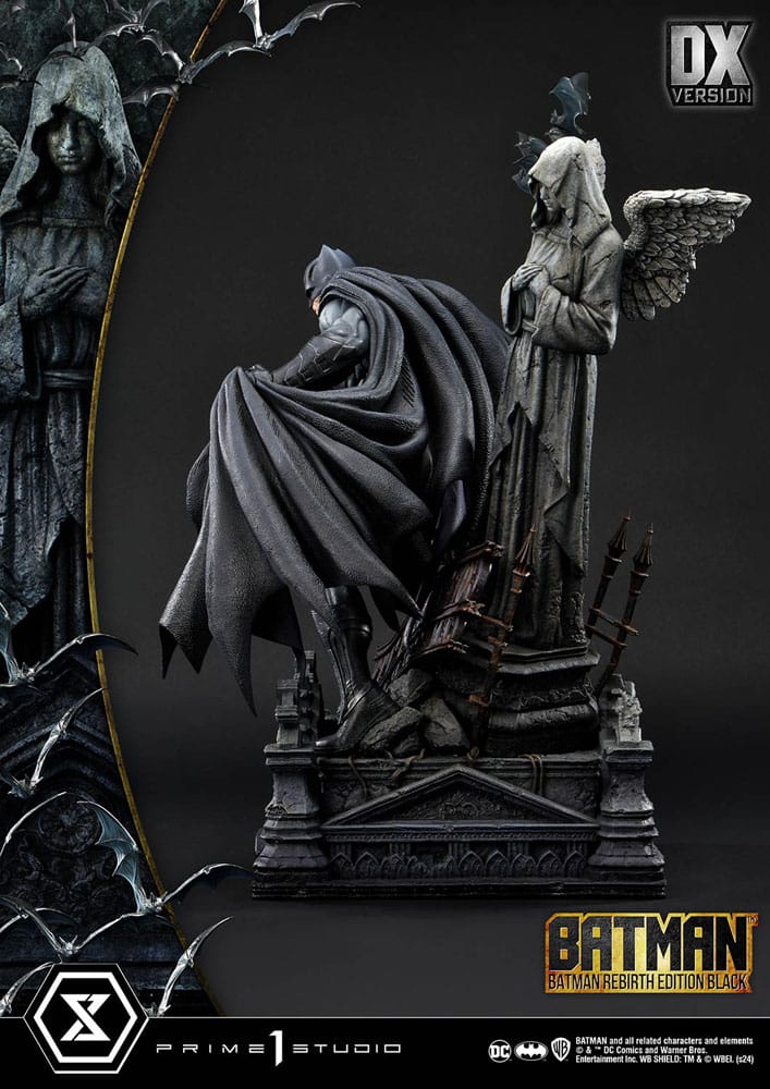 Batman Ultimate Premium Masterline Series Statue 1/4 Batman Rebirth Edition Black Deluxe Version 71 cm - Preorder - ETA: Ende 03.2026