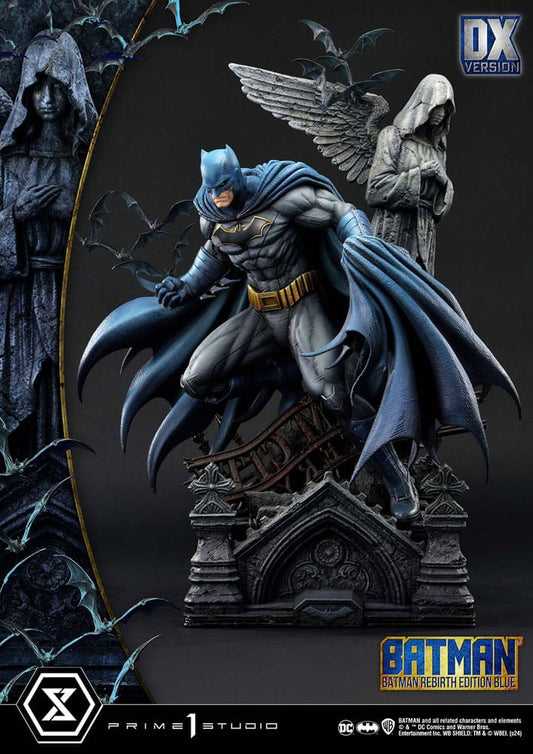 Batman Ultimate Premium Masterline Series Statue 1/4 Batman Rebirth Edition Blue Deluxe Version 71 cm - Preorder - ETA: Ende 03.2026