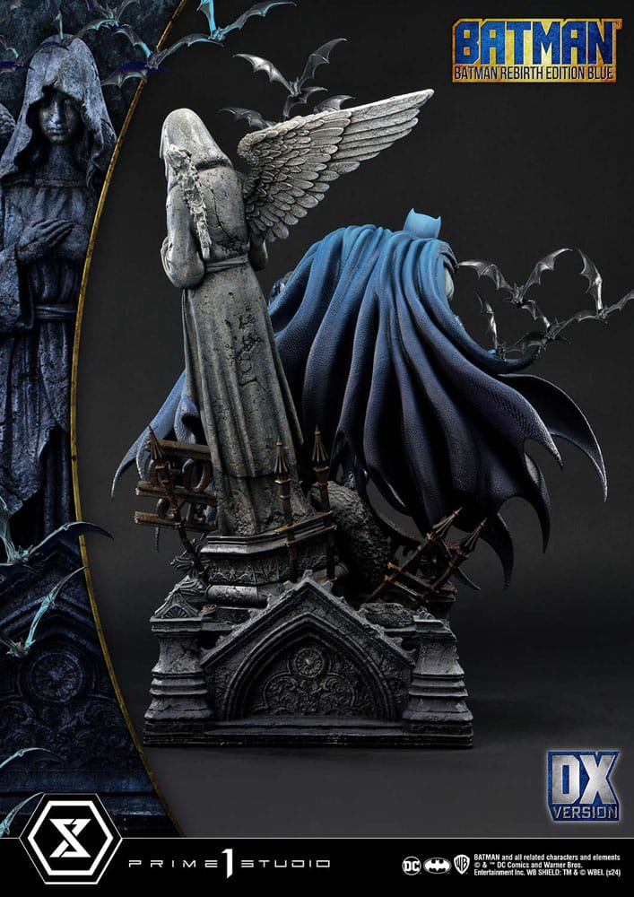 Batman Ultimate Premium Masterline Series Statue 1/4 Batman Rebirth Edition Blue Deluxe Version 71 cm - Preorder - ETA: Ende 03.2026