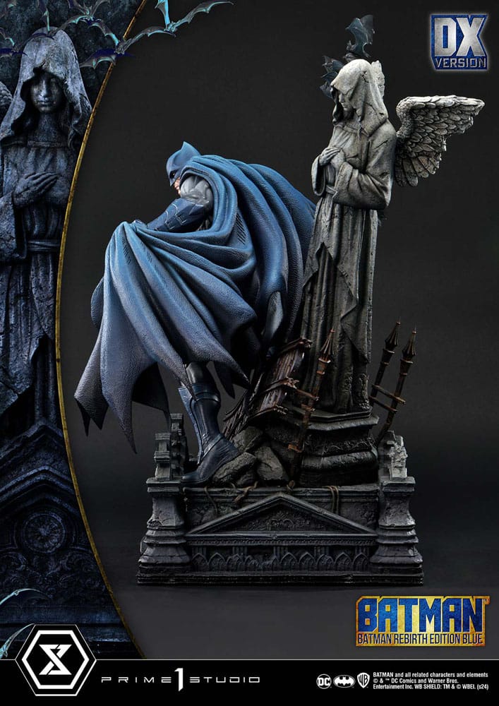 Batman Ultimate Premium Masterline Series Statue 1/4 Batman Rebirth Edition Blue Deluxe Version 71 cm - Preorder - ETA: Ende 03.2026