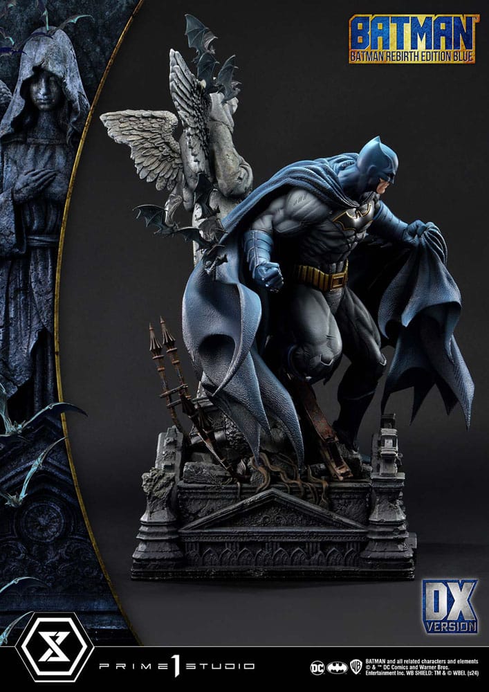 Batman Ultimate Premium Masterline Series Statue 1/4 Batman Rebirth Edition Blue Deluxe Version 71 cm - Preorder - ETA: Ende 03.2026