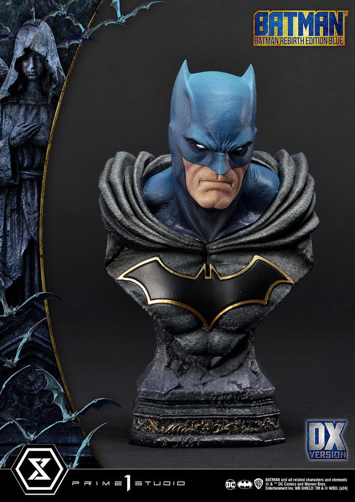 Batman Ultimate Premium Masterline Series Statue 1/4 Batman Rebirth Edition Blue Deluxe Version 71 cm - Preorder - ETA: Ende 03.2026