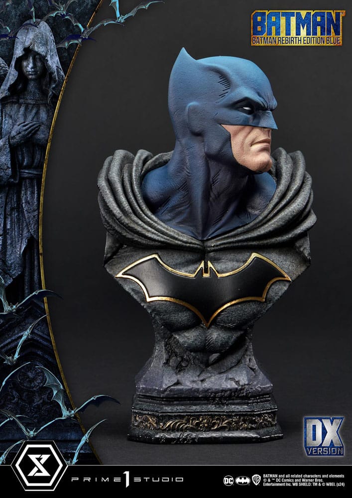 Batman Ultimate Premium Masterline Series Statue 1/4 Batman Rebirth Edition Blue Deluxe Version 71 cm - Preorder - ETA: Ende 03.2026