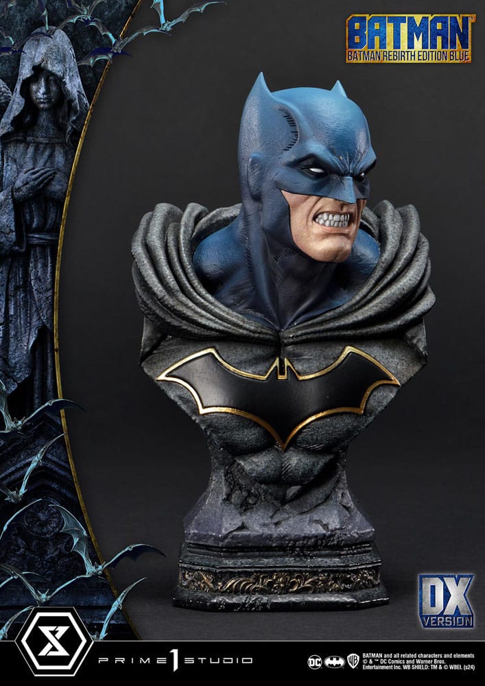 Batman Ultimate Premium Masterline Series Statue 1/4 Batman Rebirth Edition Blue Deluxe Version 71 cm - Preorder - ETA: Ende 03.2026