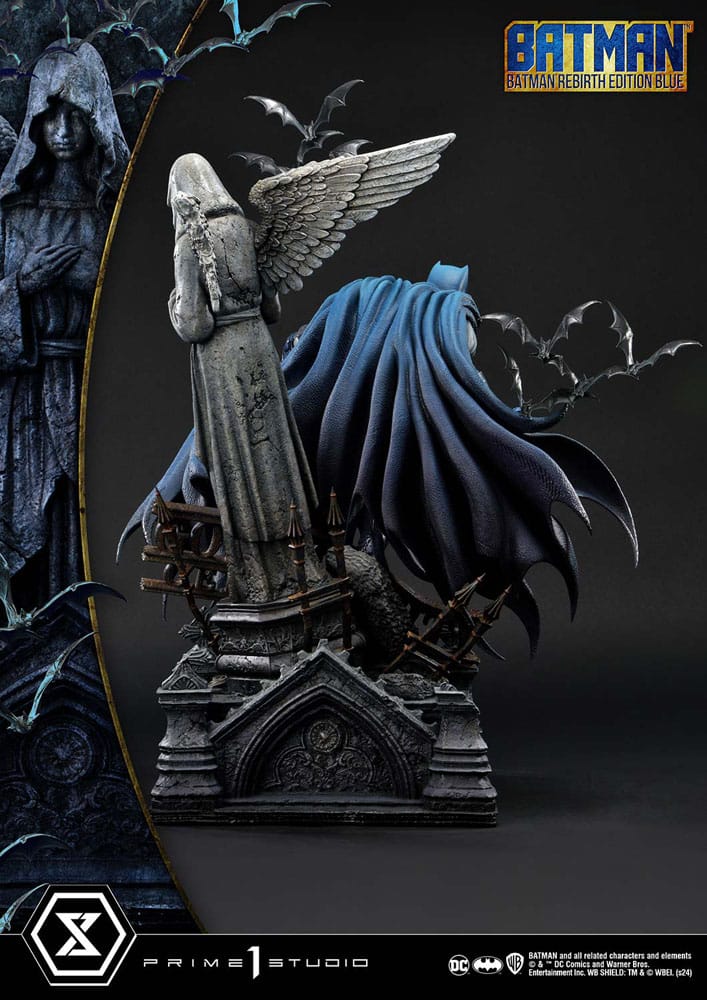 Batman Ultimate Premium Masterline Series Statue 1/4 Batman Rebirth Edition Blue Deluxe Version 71 cm - Preorder - ETA: Ende 03.2026