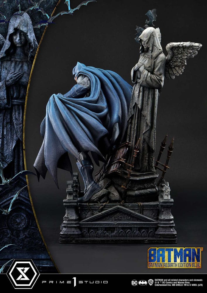 Batman Ultimate Premium Masterline Series Statue 1/4 Batman Rebirth Edition Blue Deluxe Version 71 cm - Preorder - ETA: Ende 03.2026