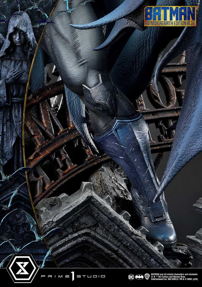 Batman Ultimate Premium Masterline Series Statue 1/4 Batman Rebirth Edition Blue Deluxe Version 71 cm - Preorder - ETA: Ende 03.2026