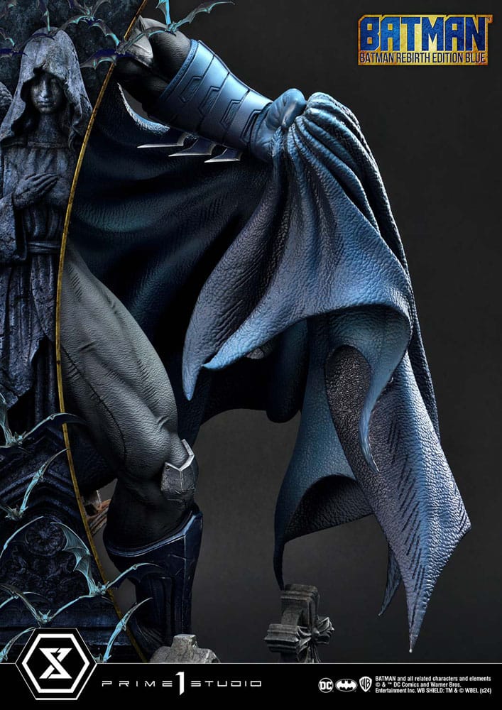 Batman Ultimate Premium Masterline Series Statue 1/4 Batman Rebirth Edition Blue Deluxe Version 71 cm - Preorder - ETA: Ende 03.2026