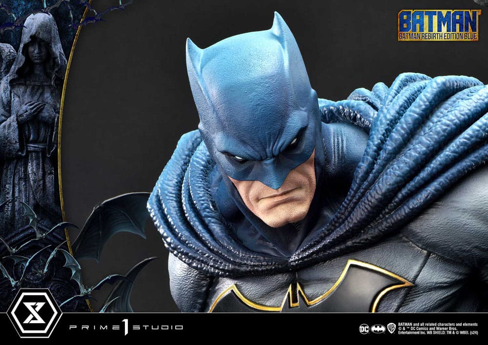 Batman Ultimate Premium Masterline Series Statue 1/4 Batman Rebirth Edition Blue Deluxe Version 71 cm - Preorder - ETA: Ende 03.2026