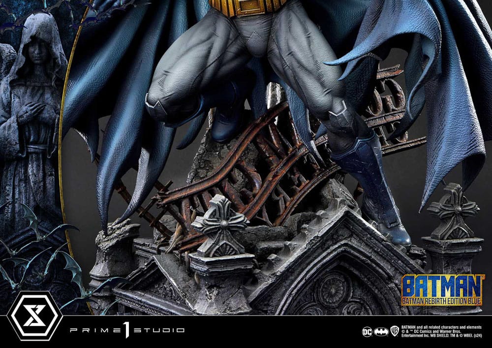 Batman Ultimate Premium Masterline Series Statue 1/4 Batman Rebirth Edition Blue Deluxe Version 71 cm - Preorder - ETA: Ende 03.2026