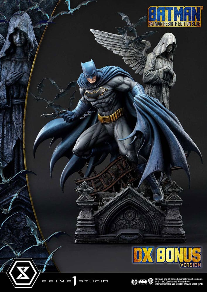 Batman Ultimate Premium Masterline Series Statue 1/4 Batman Rebirth Edition Blue Deluxe Bonus Version 71 cm - limitiert - Preorder - ETA: Ende 03.2026