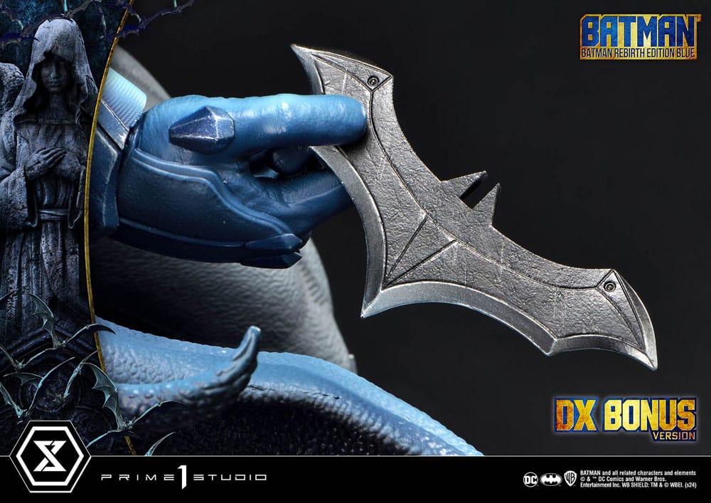 Batman Ultimate Premium Masterline Series Statue 1/4 Batman Rebirth Edition Blue Deluxe Bonus Version 71 cm - limitiert - Preorder - ETA: Ende 03.2026