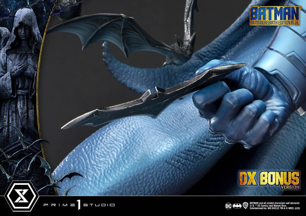 Batman Ultimate Premium Masterline Series Statue 1/4 Batman Rebirth Edition Blue Deluxe Bonus Version 71 cm - limitiert - Preorder - ETA: Ende 03.2026