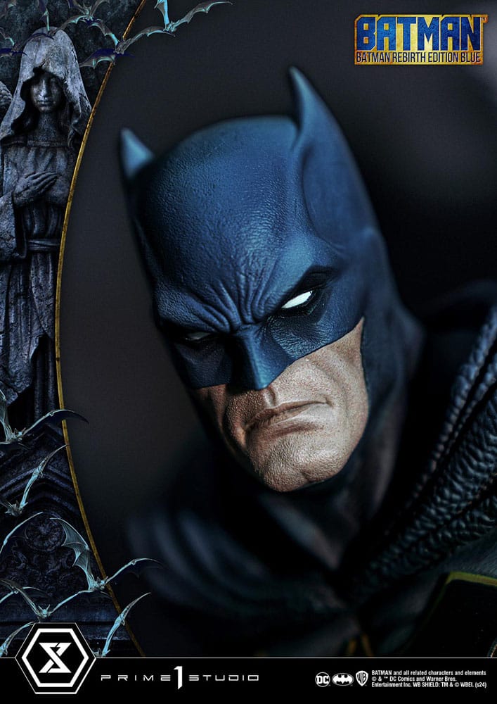 Batman Ultimate Premium Masterline Series Statue 1/4 Batman Rebirth Edition Blue Deluxe Bonus Version 71 cm - limitiert - Preorder - ETA: Ende 03.2026