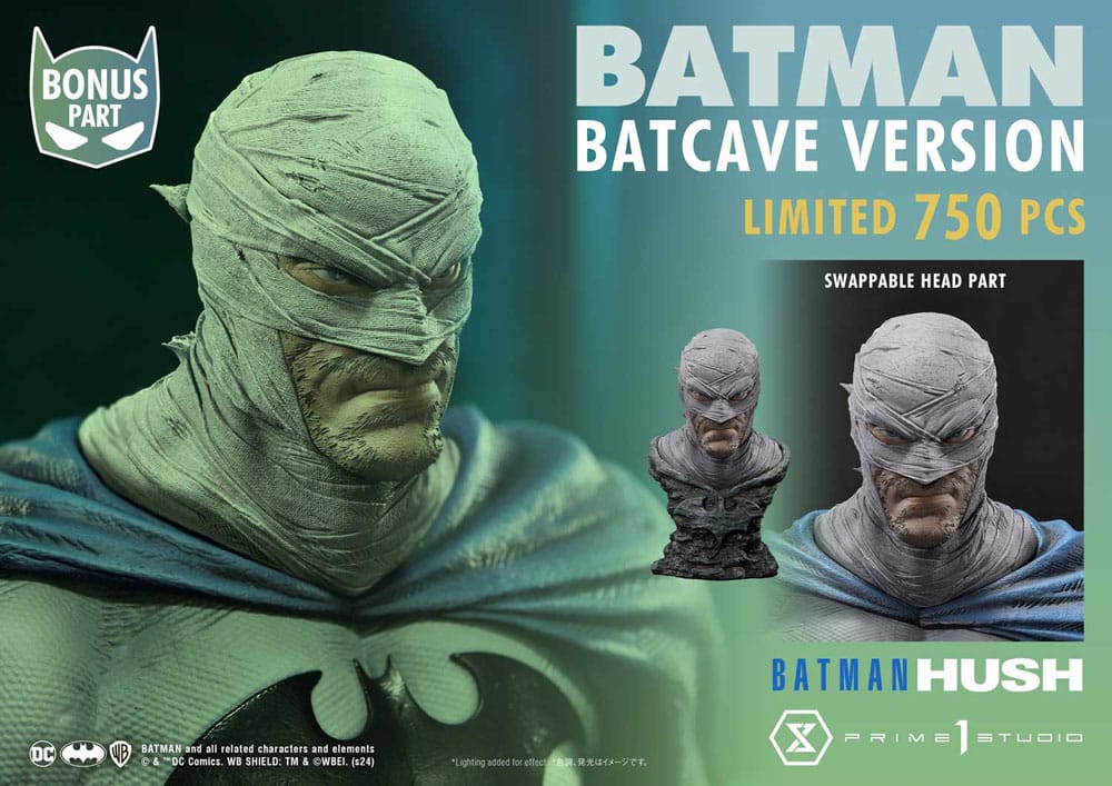 Batman Ultimate Premium Masterline Series Statue 1/4 Hush (Comics) Batman Deluxe Version 56 cm - Preorder - ETA: Ende 05.2026