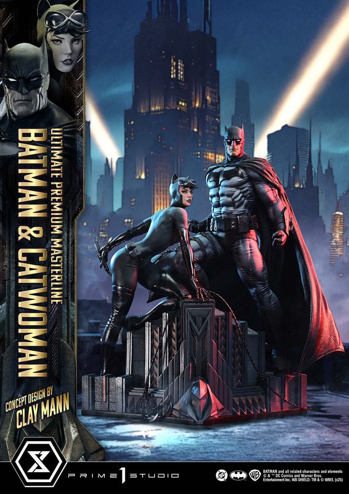 DC Comics Ultimate Premium Masterline Series Statue 1/4 Batman & Catwoman (Concept Design by Clay Mann) 56 cm  - Preorder - ETA: 26.07.2027