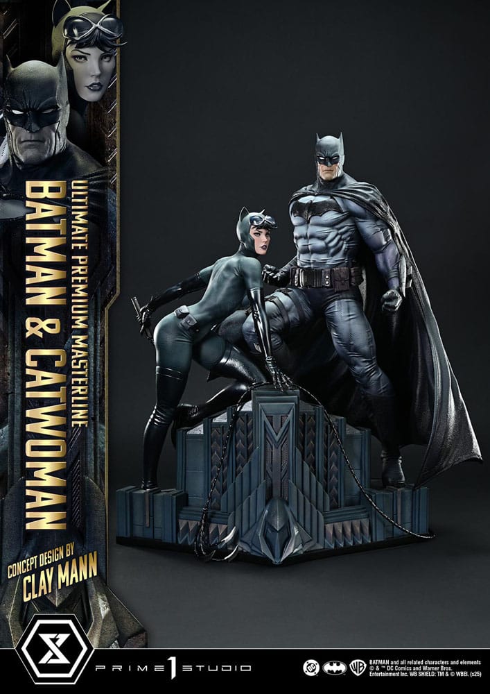 DC Comics Ultimate Premium Masterline Series Statue 1/4 Batman & Catwoman (Concept Design by Clay Mann) 56 cm  - Preorder - ETA: 26.07.2027
