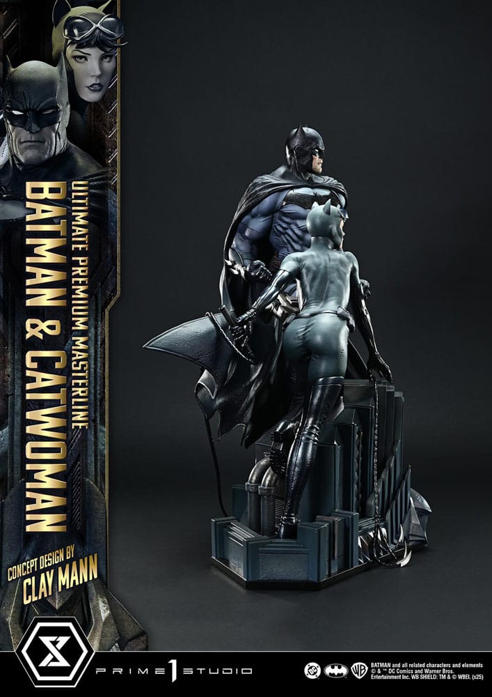 DC Comics Ultimate Premium Masterline Series Statue 1/4 Batman & Catwoman (Concept Design by Clay Mann) 56 cm  - Preorder - ETA: 26.07.2027