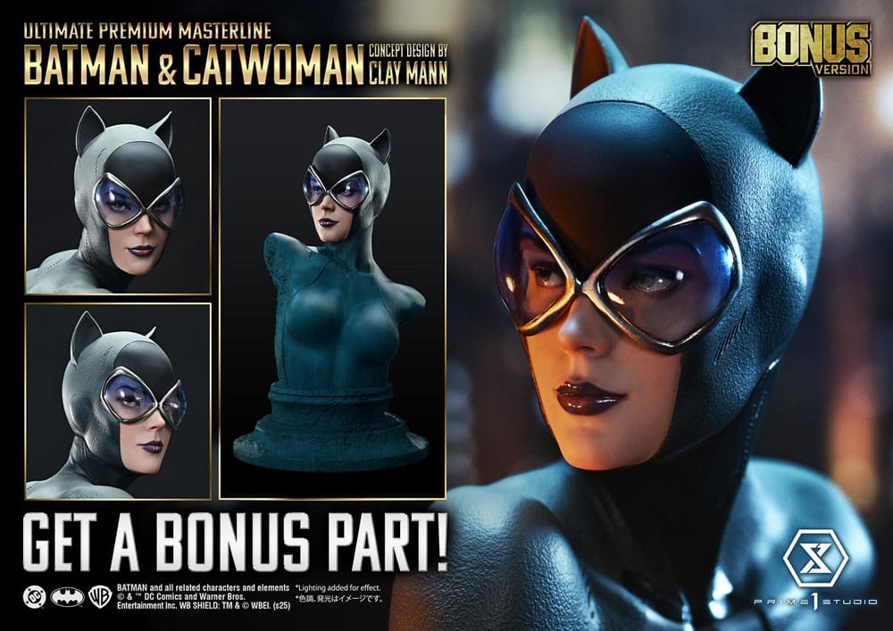 DC Comics Ultimate Premium Masterline Series Statue 1/4 Batman & Catwoman (Concept Design by Clay Mann) Bonus Version 56 cm  - Preorder - ETA: 26.07.2027