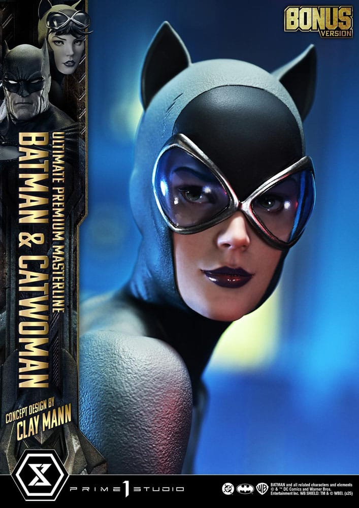 DC Comics Ultimate Premium Masterline Series Statue 1/4 Batman & Catwoman (Concept Design by Clay Mann) Bonus Version 56 cm  - Preorder - ETA: 26.07.2027