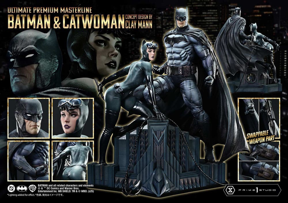 DC Comics Ultimate Premium Masterline Series Statue 1/4 Batman & Catwoman (Concept Design by Clay Mann) Bonus Version 56 cm  - Preorder - ETA: 26.07.2027
