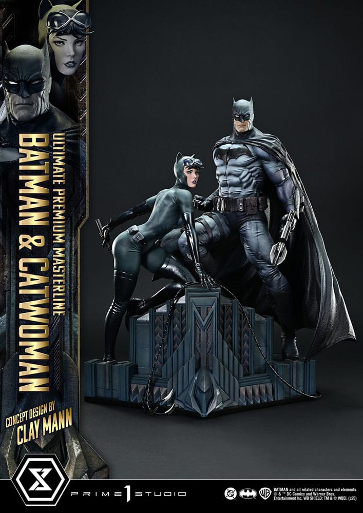 DC Comics Ultimate Premium Masterline Series Statue 1/4 Batman & Catwoman (Concept Design by Clay Mann) Bonus Version 56 cm  - Preorder - ETA: 26.07.2027