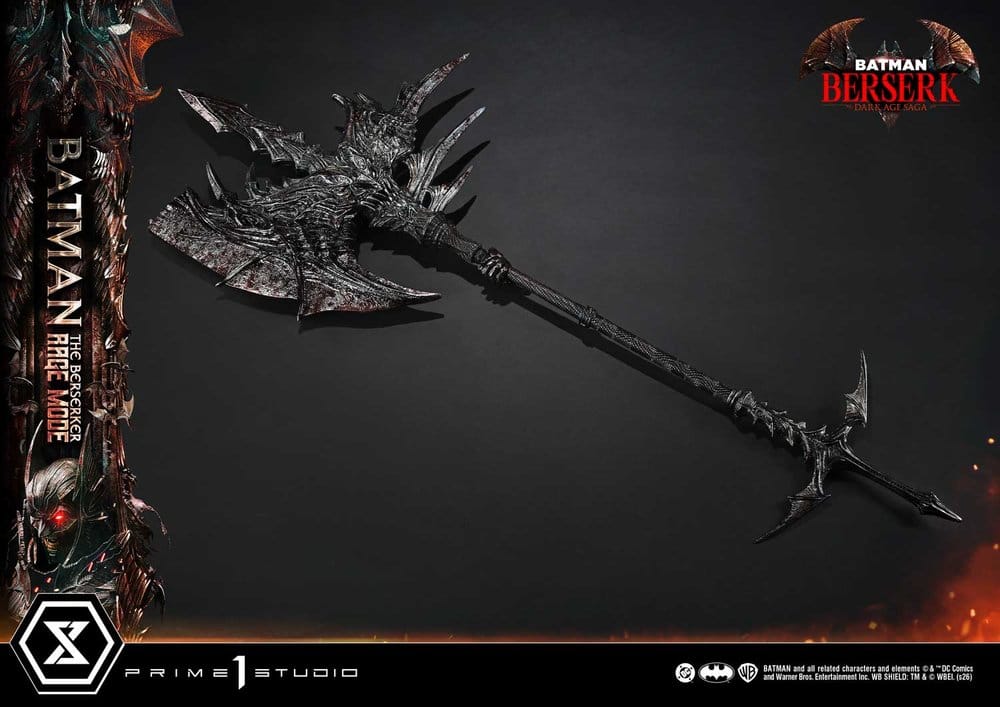 DC Comics Ultimate Premium Masterline Series Statue 1/4 Batman (Comics) Batman: The Berserker Rage Mode 82 cm  - Preorder - ETA: 25.10.2027