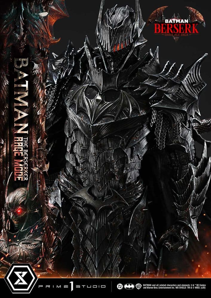 DC Comics Ultimate Premium Masterline Series Statue 1/4 Batman (Comics) Batman: The Berserker Rage Mode 82 cm  - Preorder - ETA: 25.10.2027