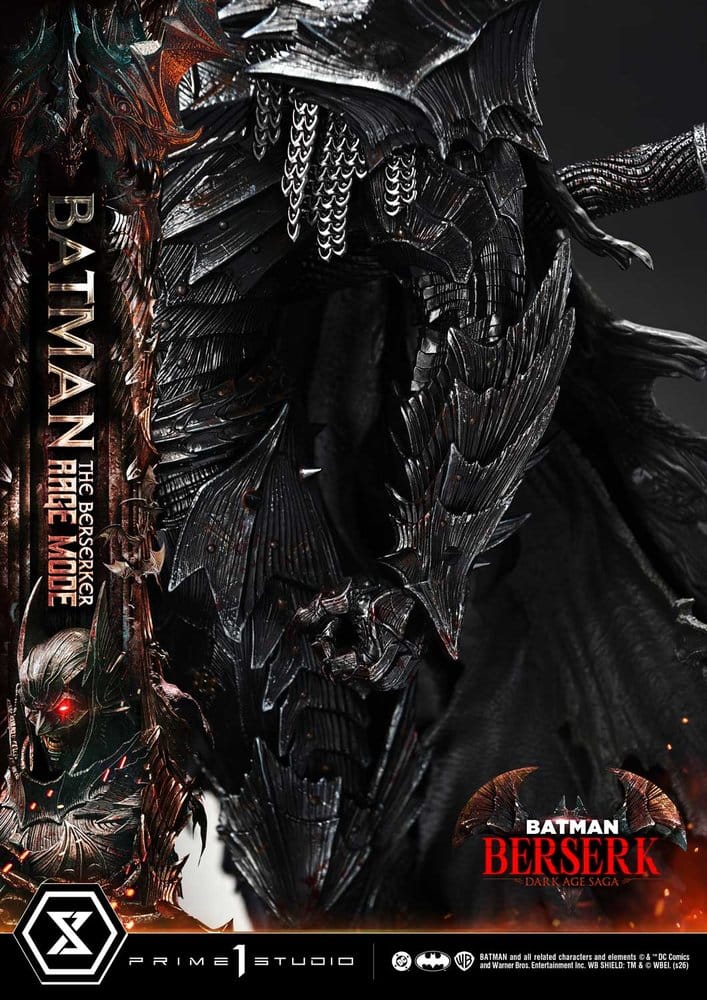 DC Comics Ultimate Premium Masterline Series Statue 1/4 Batman (Comics) Batman: The Berserker Rage Mode 82 cm  - Preorder - ETA: 25.10.2027