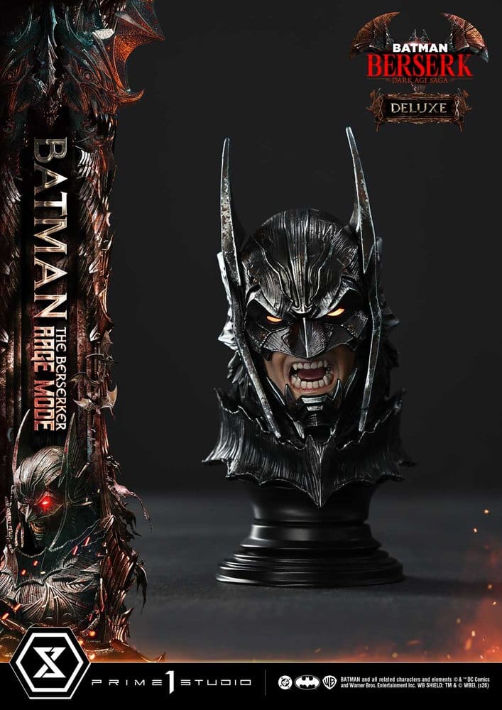 DC Comics Ultimate Premium Masterline Series Statue 1/4 Batman (Comics) Batman: The Berserker Rage Mode Deluxe Version 93 cm  - Preorder - ETA: 25.10.2027