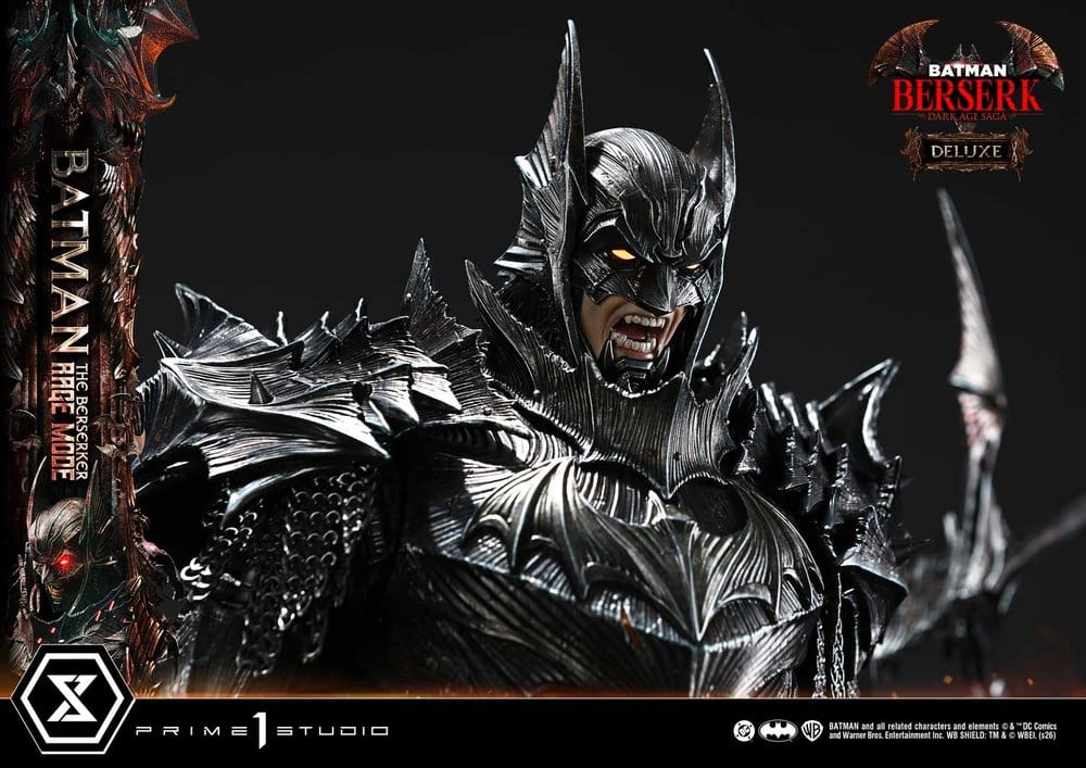 DC Comics Ultimate Premium Masterline Series Statue 1/4 Batman (Comics) Batman: The Berserker Rage Mode Deluxe Version 93 cm  - Preorder - ETA: 25.10.2027