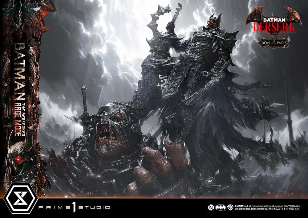 DC Comics Ultimate Premium Masterline Series Statue 1/4 Batman (Comics) Batman: The Berserker Rage Mode DX Bonus Version 93 cm  - Preorder - ETA: 25.10.2027