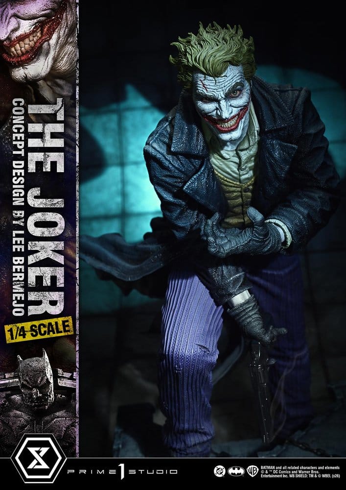 DC Comics Ultimate Premium Masterline Series Statue 1/4 The Joker (Concept Design by Lee Bermejo) 53 cm - Preorder - ETA: 25.01.2028