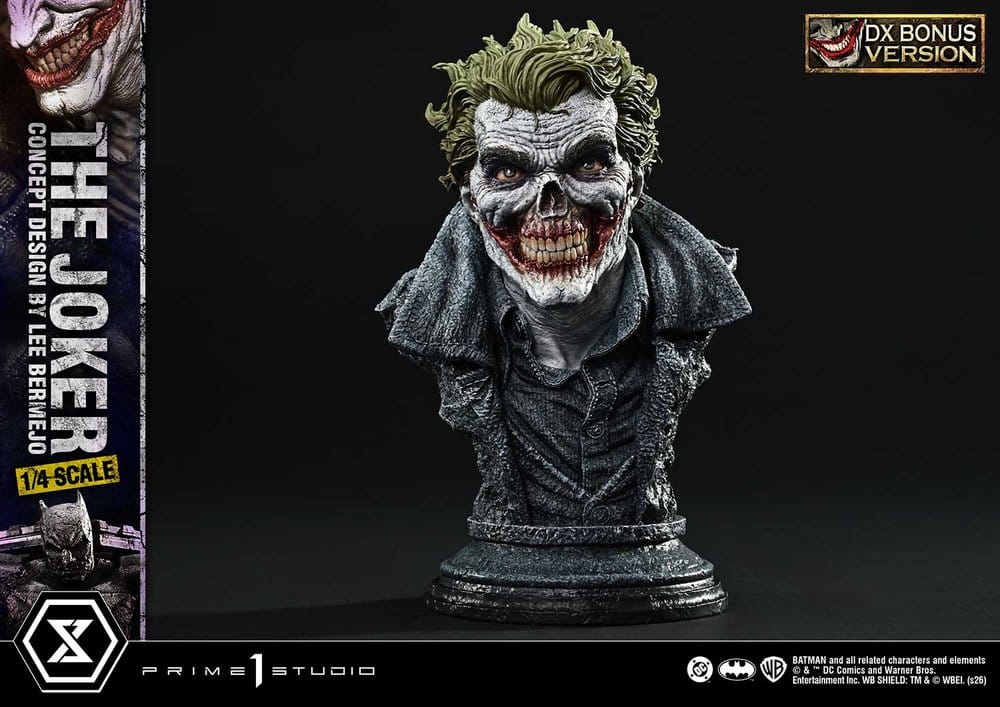 DC Comics Ultimate Premium Masterline Series Statue 1/4 The Joker (Concept Design by Lee Bermejo) DX Bonus Version 53 cm - Preorder - ETA: 25.01.2028