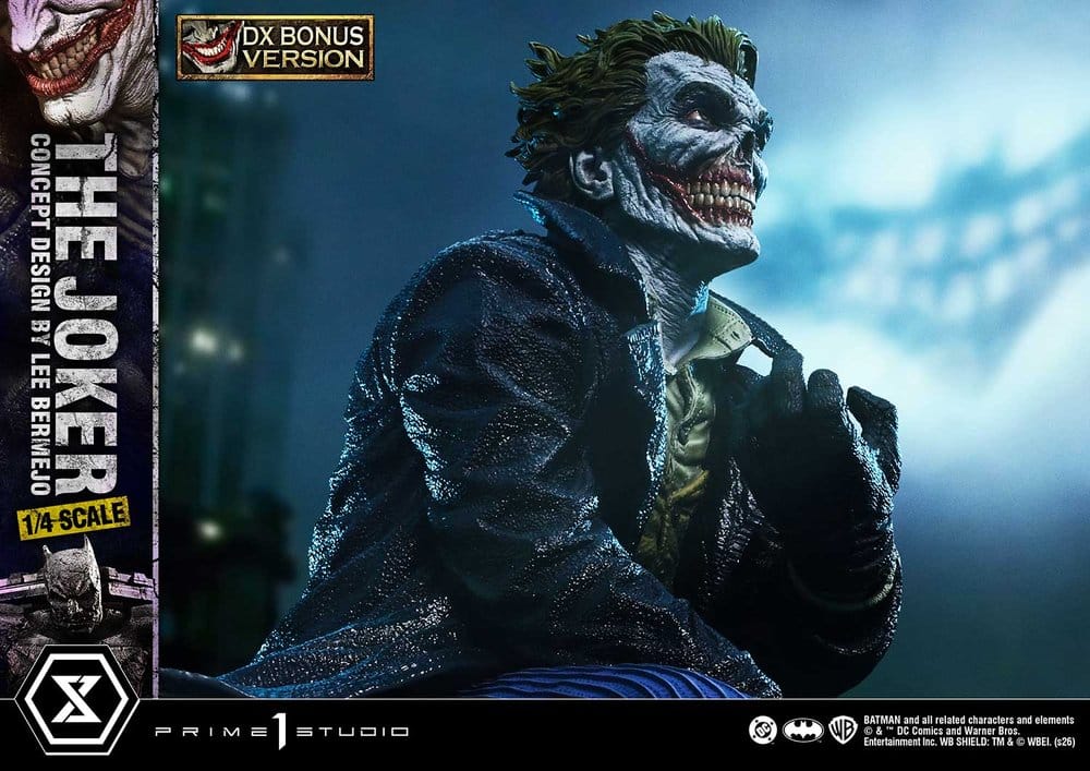 DC Comics Ultimate Premium Masterline Series Statue 1/4 The Joker (Concept Design by Lee Bermejo) DX Bonus Version 53 cm - Preorder - ETA: 25.01.2028