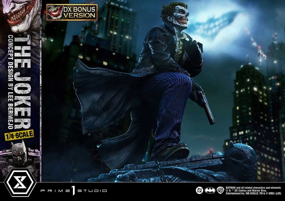 DC Comics Ultimate Premium Masterline Series Statue 1/4 The Joker (Concept Design by Lee Bermejo) DX Bonus Version 53 cm - Preorder - ETA: 25.01.2028