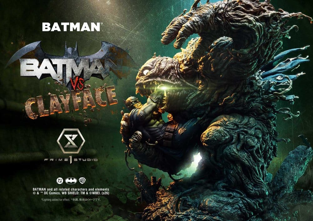 DC Comics Ultimate Premium Masterline Series Statue 1/4 Batman VS Clayface 83 cm - Preorder - ETA: 25.08.2028