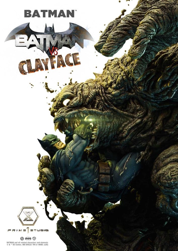 DC Comics Ultimate Premium Masterline Series Statue 1/4 Batman VS Clayface 83 cm - Preorder - ETA: 25.08.2028