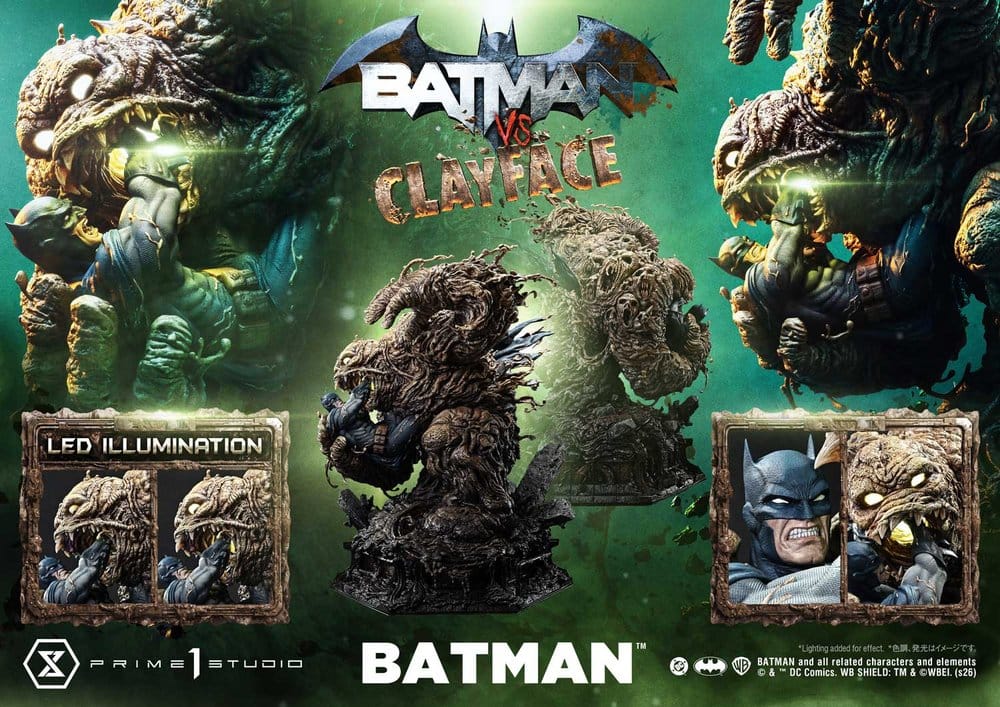 DC Comics Ultimate Premium Masterline Series Statue 1/4 Batman VS Clayface 83 cm - Preorder - ETA: 25.08.2028