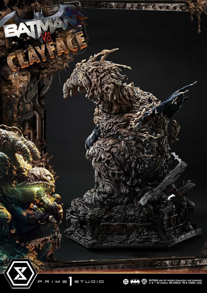 DC Comics Ultimate Premium Masterline Series Statue 1/4 Batman VS Clayface 83 cm - Preorder - ETA: 25.08.2028